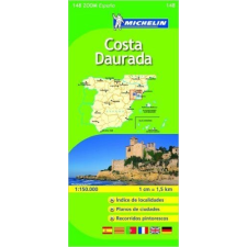 MICHELIN 148. Costa Daurada térkép Michelin 1:150 000 térkép