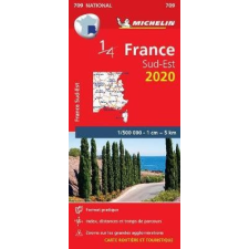 MICHELIN 709. Délkelet-Franciaország térkép Michelin 1:500 000 térkép
