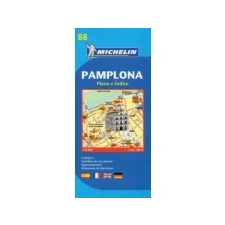 MICHELIN 88. Pamplona térkép Michelin 1:8 000 térkép