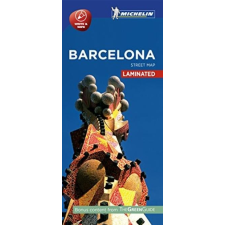 MICHELIN Barcelona térkép Michelin Street Map Laminated térkép