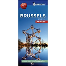 MICHELIN Brüsszel térkép Michelin Street Map Laminated térkép