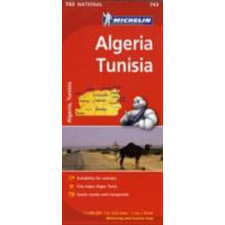 Michelin Éditions des Voyages Algeria, Tunisia idegen nyelvű könyv