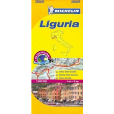 MICHELIN Liguria idegen nyelvű könyv