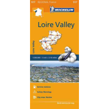 MICHELIN LOIRE VALLEY idegen nyelvű könyv