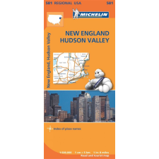 MICHELIN New England térkép Michelin 1:500 000 térkép