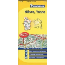 MICHELIN Nievre / Yonne térkép 0319. 1/150,000 térkép