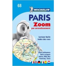 MICHELIN Paris par arrondissement Michelin térkép 9068. 1/10,000 térkép