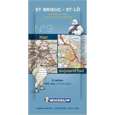 MICHELIN Saint Brieuc - Saint Lô térkép 8009. 1/200,000 térkép