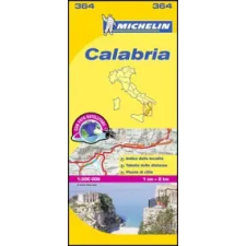 Michelin Travel Publications Calabria idegen nyelvű könyv