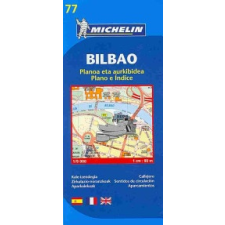 Michelin Travel Publications Map 9077 Bilbao idegen nyelvű könyv