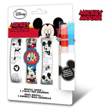 Mickey Disney Mickey digitális karóra színezhető óraszíjjal karóra