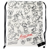 Mickey egér (Disney) Disney Mickey egér szigetelt, vízhatlan tornazsák - 30 x 40 cm