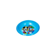 Mickey Egeres Műanyag Kék Mélytányér babaétkészlet