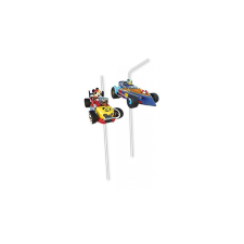  Mickey Junior Roadster szívószál 6 db/cs konyhai eszköz