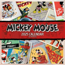Mickey & Minnie Mouse 2025 30X30 Broschürenkalender naptár, kalendárium