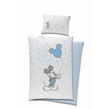  Mickey Mouse ovis ágyneműhuzat szett - Kék lufis babaágynemű, babapléd