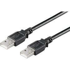 Microconnect USB 2.0 AM-AM kábel 0.5m (USBAA05B) kábel és adapter