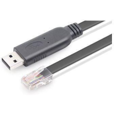 Microconnect USB 2.0 - RJ45 konzol kábel 1.8m (USBETHM) kábel és adapter