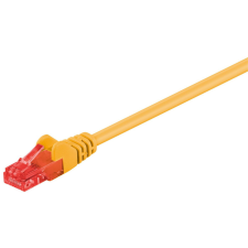 Microconnect UTP Cat6 patch kábel 15m sárga (B-UTP615Y) kábel és adapter