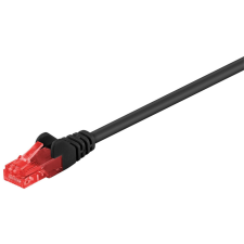 Microconnect UTP Cat6 patch kábel 20m fekete (B-UTP620S) kábel és adapter