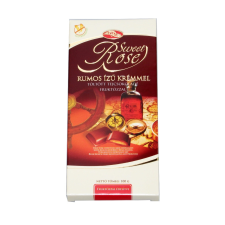 Microse Kft. Sweet Rose rumos krémmel töltött tejcsokoládé fruktózzal  100g diabetikus termék
