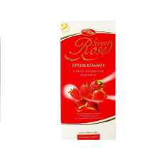 Microse Microse sweet rose tejcsoki eperkrémes 100 g csokoládé és édesség
