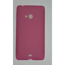 Microsoft Lumia 540 Dual pink matt szilikon tok tok és táska