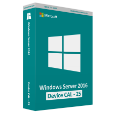 Microsoft Windows Server 2016 Device CAL (25) operációs rendszer