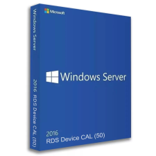 Microsoft Windows Server 2016 RDS Device CAL (50 eszköz / Lifetime) (Elektronikus licenc) operációs rendszer