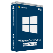 Microsoft Windows Server 2016 User CAL (50) [RDS] operációs rendszer