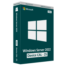Microsoft Windows Server 2022 Device CAL (25) [RDS] operációs rendszer
