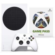 Microsoft Xbox Series S 512GB Fehér + 3 hónap Game Pass Ultimate előfizetés konzol