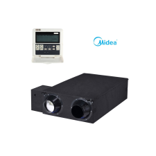 Midea HRV-D1500(B) hővisszanyerős szellőztető DC Inverter + szabályzó hővisszanyerő egység