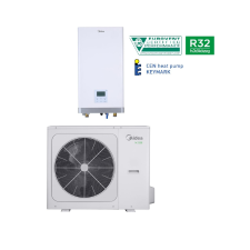 Midea MHA-V10W/D2N8-B M-Thermal 10kW osztott split hőszivattyú 1 fázis hőszivattyú