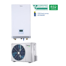 Midea MHA-V12W/D2N8-B M-Thermal 12kW osztott split hőszivattyú 1 fázis hőszivattyú