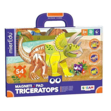 MierEdu Hordozható mágneses tábla, Triceratops MierEdu kreatív és készségfejlesztő