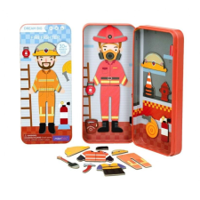 MierEdu Mágneses puzzle játék -Tűzoltó - MierEdu kreatív és készségfejlesztő