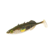 Mikado Real Fish Stickleback 8cm - Green Pumpkin horog
