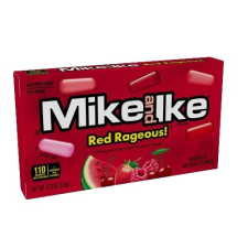 Mike and Ike Red Rageous piros gyümölcsös cukorkák 120g csokoládé és édesség