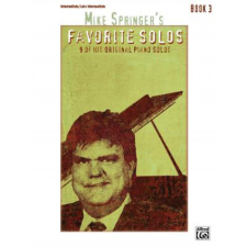  Mike Springer's Favorite Solos – Mike Springer idegen nyelvű könyv