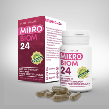 Mikrobiom 24 élőflórát és butirátot tartalmazó étrend-kiegészítő kapszula 30 db vitamin és táplálékkiegészítő