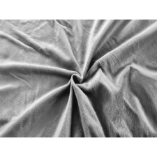 Mikroplüss lepedő NOLVIA 90x200 cm világosszürke lakástextília