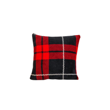  Mikroplüss párnahuzat ALBURY 45x45 cm, piros lakástextília