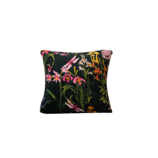  Mikroplüss párnahuzat MYSTIC GARDEN 45x45 cm, sötétzöld lakástextília
