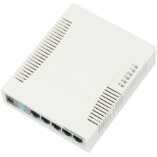 MIKROTIK Cloud Smart Switch 5x1000Mbps + 1x1000Mbps SFP, Menedzselhető, Asztali - CSS106-5G-1S hub és switch