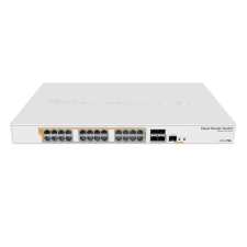 MIKROTIK CRS328-24P-4S+RM 24port GbE LAN PoE 4xSFP+ port Rackmount Cloud Router Switch hub és switch