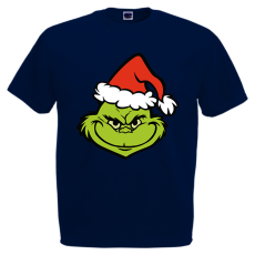  Mikulás Sapkás Grincs - Karácsonyi Férfi Póló