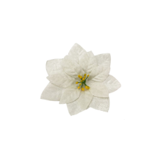  Mikulásvirág fej krém 16c/db karácsonyi dekoráció