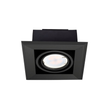 MILAGRO BLOCCO Fekete 1xGU10 LED Milagro süllyesztett halogén lámpatest világítás