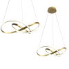 MILAGRO CAPPIO Gold 36W LED Milagro mennyezeti lámpa